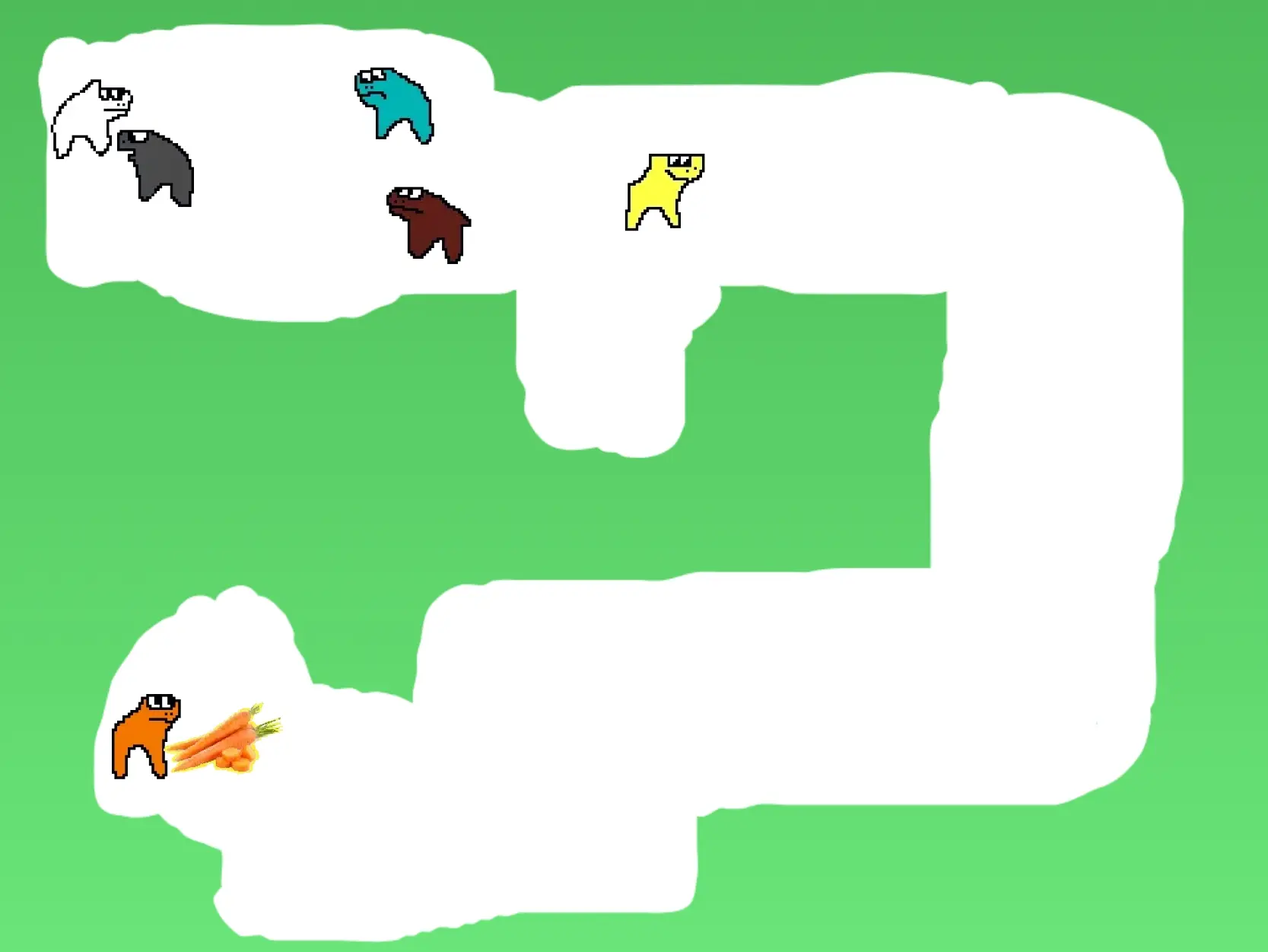 Horse Race Tests Random Racing